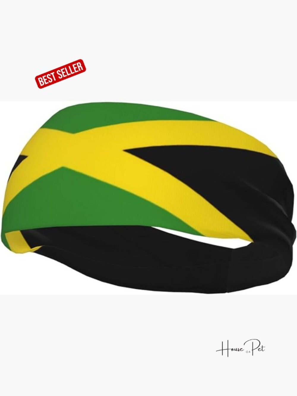 Cute Flag Sweatband Sports Headband for Running Cycling Yoga Fitness